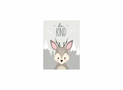 Print op canvas Be Kind 30x40cm