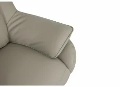 Relaxzetel A1167  elektrisch - stof - zilver