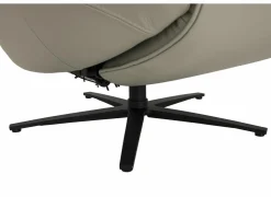 Relaxzetel A1167  elektrisch - stof - zilver