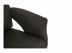 Relaxzetel Adamello elekrisch leder en lederlook bruin