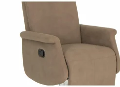 Relaxzetel Camacho stof - lichtbruin