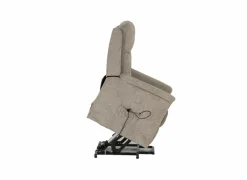 Relaxzetel Cosima elektrisch - stof - beige