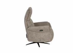 Relaxzetel Cult elektrisch - stof - khaki met stroomkabel