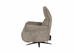 Relaxzetel Cult elektrisch - stof - khaki met stroomkabel