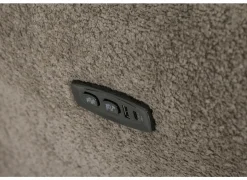 Relaxzetel Cult elektrisch - stof - khaki met stroomkabel