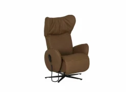 Relaxzetel 7589.51V elektrisch - leder - bruin