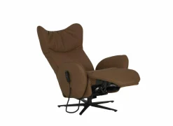 Relaxzetel 7589.51V elektrisch - leder - bruin