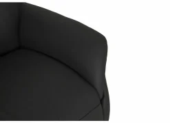 Relaxzetel 7051.51V+Z60 elektrisch - leder - zwart met medium zithoogte- en diepte – Maxi versie