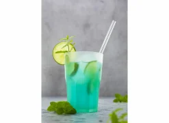 Rietjes set van 12 met borsteltje