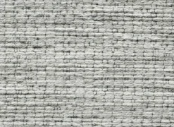 Rond tapijt Himalaya Ø200cm - wol - lichtgrijs