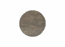 Rond tapijt Medusa Ø120cm - polyestervezel - grijs & bruin