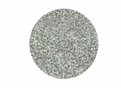 Rond tapijt Twister Ø200cm - polypropyleen - wit & zilver