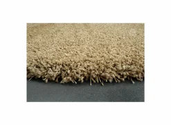 Rond tapijt Twister Ø120cm - polypropyleen - goud