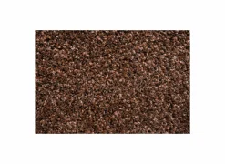 Rond tapijt Twister Ø120cm - polypropyleen - bruin & roest