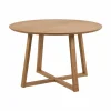Ronde tafel Ø120cm - eik fineer - eik