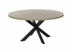 Ronde tafel Ø150cm - melamine - urban oak