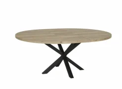 Ronde tafel Isla Ø120/160cm - lamulux - naturel