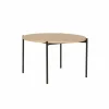 Ronde tafel Lais Ø120cm - melamine - bruin