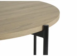 Ronde tafel Lais Ø120cm - melamine - bruin