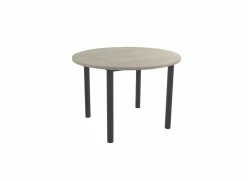 Ronde tafel Lustra Ø110cm - HPL - Halifax eik
