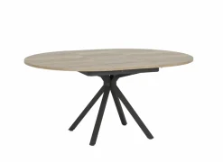 Ronde tafel Onyx Ø120/162,5Øcm - HPL - eik