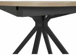 Ronde tafel Onyx Ø120/162,5Øcm - HPL - eik