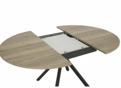Ronde tafel Onyx Ø120/162,5Øcm - HPL - eik