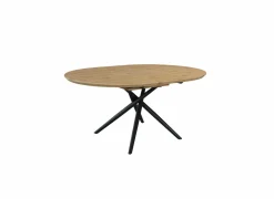 Ronde tafel Oye 120/160x120cm - melamine - eik
