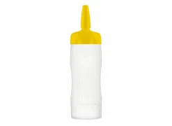 Sausdispenser 35cl - kunststof - geel