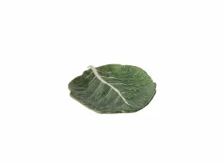 Schaal Kool 22,5x21cm - keramiek - groen