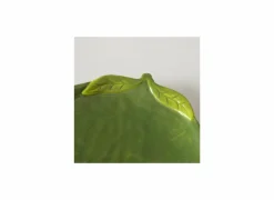 Schaal Limoen 27,3x20,4cm - keramiek - groen