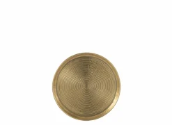 Schaal Ringen Ø45cm - roestvrij staal - goud