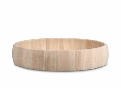 Schaal Rural Ø37x7cm - mango massief - bruin