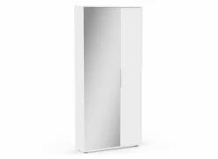 Schoenenkast Ebony 83x24xH178cm - decor - wit