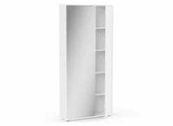 Schoenenkast Ebony 83x24xH178cm - decor - wit