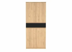 Schoenenkast Naia 80x40x192cm - decor - jackson hickory bruin