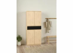 Schoenenkast Naia 80x40x192cm - decor - jackson hickory bruin