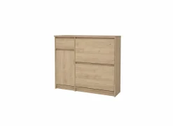 Schoenenkast Naia 109x32x93cm - decor - jackson hickory bruin