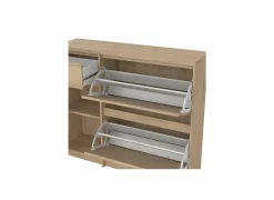 Schoenenkast Naia 109x32x93cm - decor - jackson hickory bruin