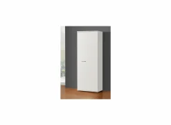 Schoenenkast 69x35x179 - decor - wit