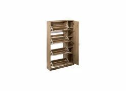 Schoenenkast 85x23,3x155,4cm - decor - beige