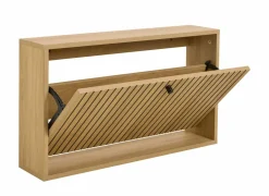 Schoenenkast 72x17x43cm - decor - bruin