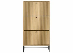 Schoenenkast 72x25x141cm - decor - eik