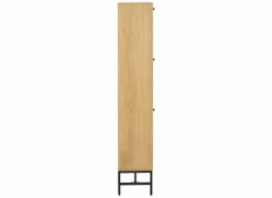 Schoenenkast 72x25x141cm - decor - eik
