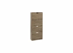 Schoenenkast 60x23,3x155,4cm - decor - naturel