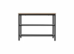 Schoenenrek Aliaj 63x30x45cm - decor - zwart