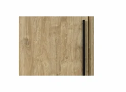 Schuifdeurkast Casper 150cm - melamine - golden oak