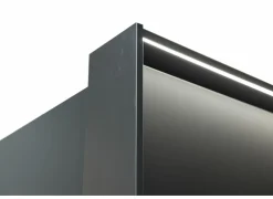 Schuifdeurkast 300cm - decor - zwart