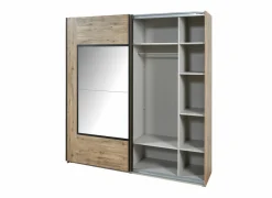 Schuifdeurkast 217cm - decor - scarlet eik