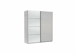 Schuifdeurkast Easyplus 225cm - decor - wit